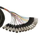 Premium Phantom Cables 1/4 Inch TRS Male to XLR Male Balanced Analog 16-Channel Snake Cable