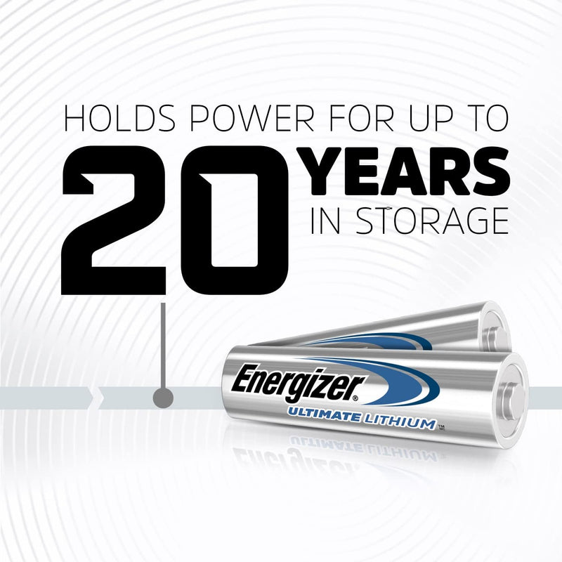 Energizer Ultimate Lithium AA Battery - 4 Per Pack