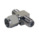 SMA Male to 2 x SMA Female - Tee Adapter