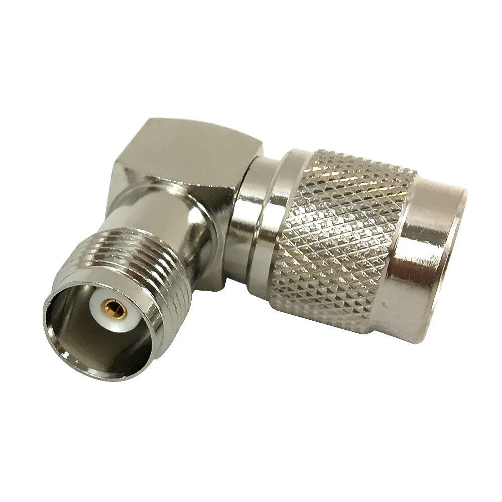 TNC Male to TNC Female Adapter - Right Angle
