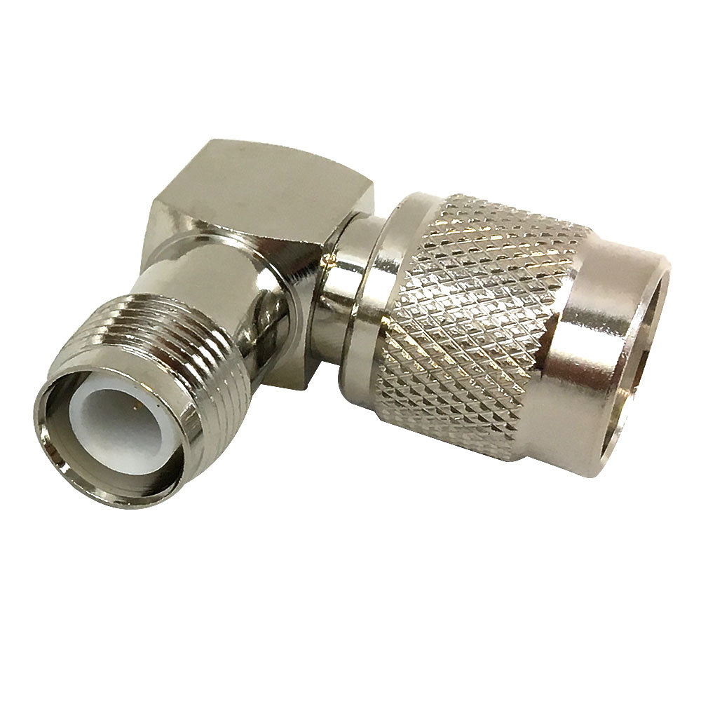TNC-RP Male to TNC-RP Female Adapter - Right Angle
