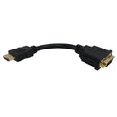 6 inch DVI Female to HDMI Male Adapter