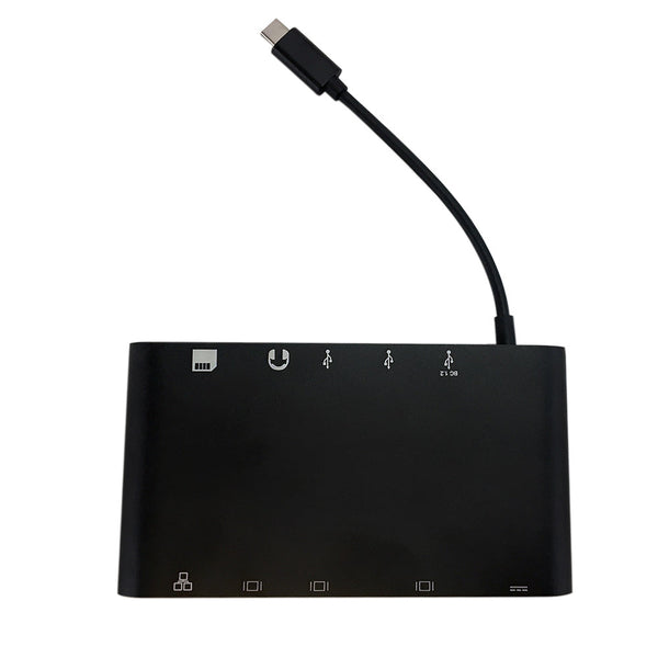 USB 3.1 Type C to docking station - Black