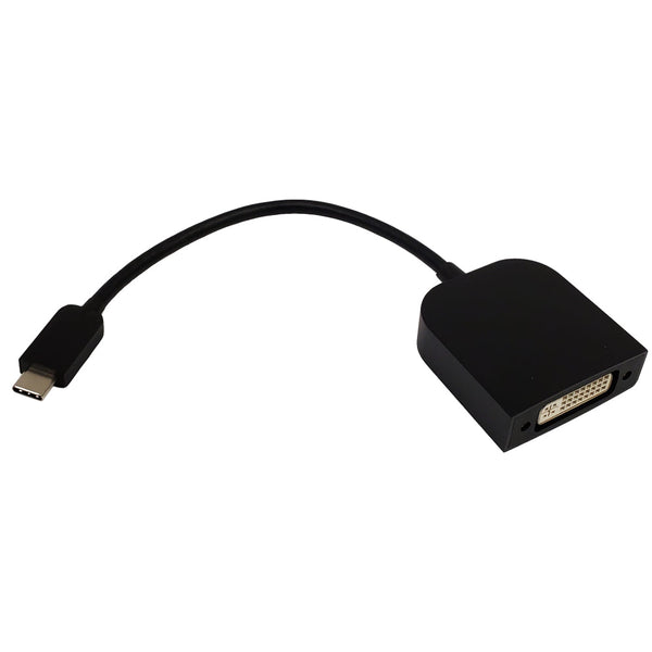 USB 3.1 Type-C to DVI 1080p@60Hz Adapter DP 1.2 Alt Mode - Black