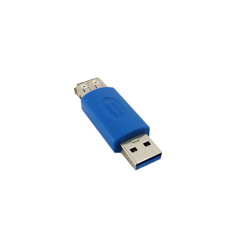 USB 3.0 Male to A Female Adapter - Blue