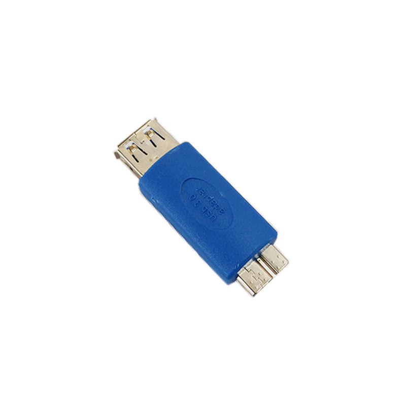 USB 3.0 A Female to micro B Male Adapter - Blue