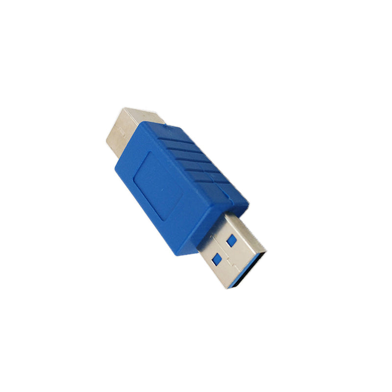 USB 3.0 A Male to B Female Adapter - Blue