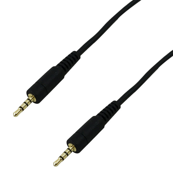 2.5mm 4C to Male Cable Riser Rated CMR/FT4 - Black