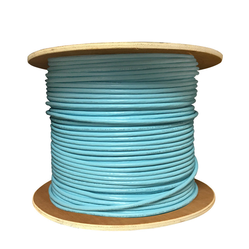 1000ft 4 Pair CAT6A Stranded 24AWG UTP FT4/CMR Bulk Cable