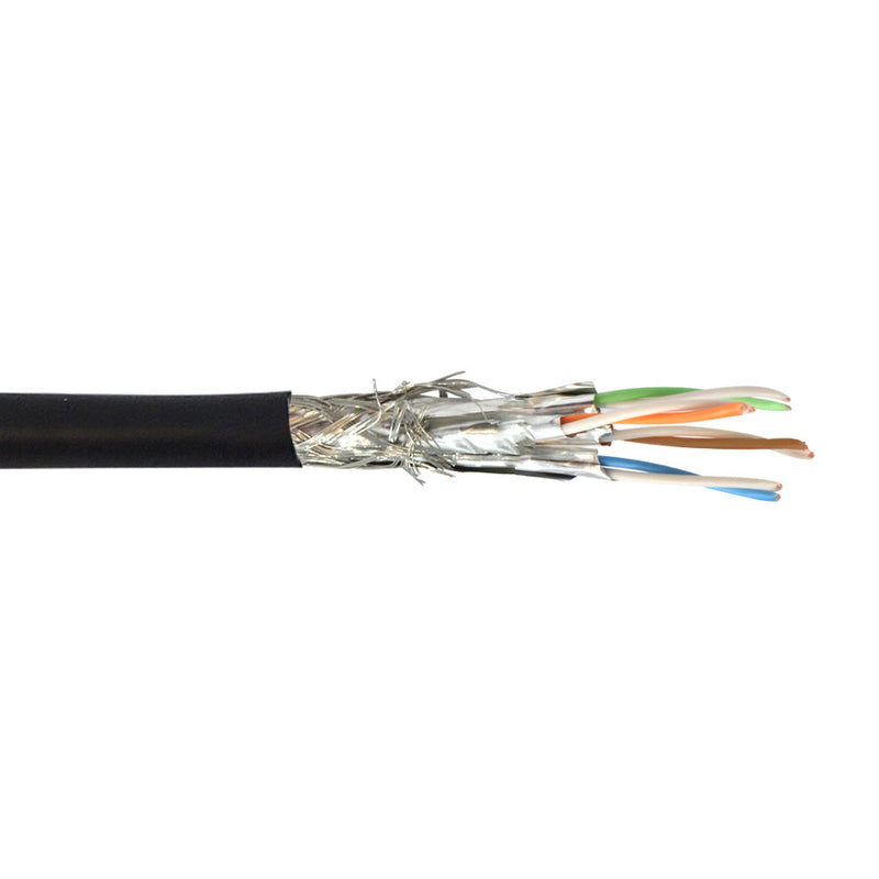 1000ft 4 Pair CAT6A Stranded SSTP FT4/CMR Bulk Cable