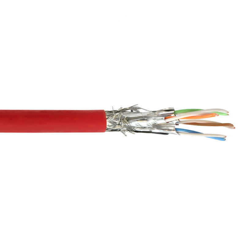 1000ft 4 Pair CAT6A Stranded SSTP FT4/CMR Bulk Cable