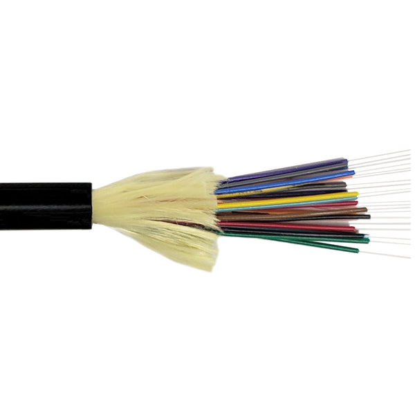 OS2 Singlemode 9 Micron Indoor/Outdoor AFL (Corning SMF-28 Ultra) - OFNR Riser Fiber Bulk Cable (per meter) - 24-strand