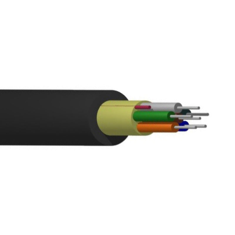 OM3 Multimode 50 Micron Indoor/Outdoor (Corning ClearCurve) - OFNP Plenum Fiber Bulk Cable (per meter)