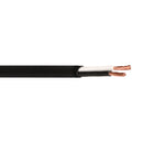 2C 12AWG Premium Phantom Extra Flexible Bulk Speaker Wire - Riser CMR (FT4) - Black