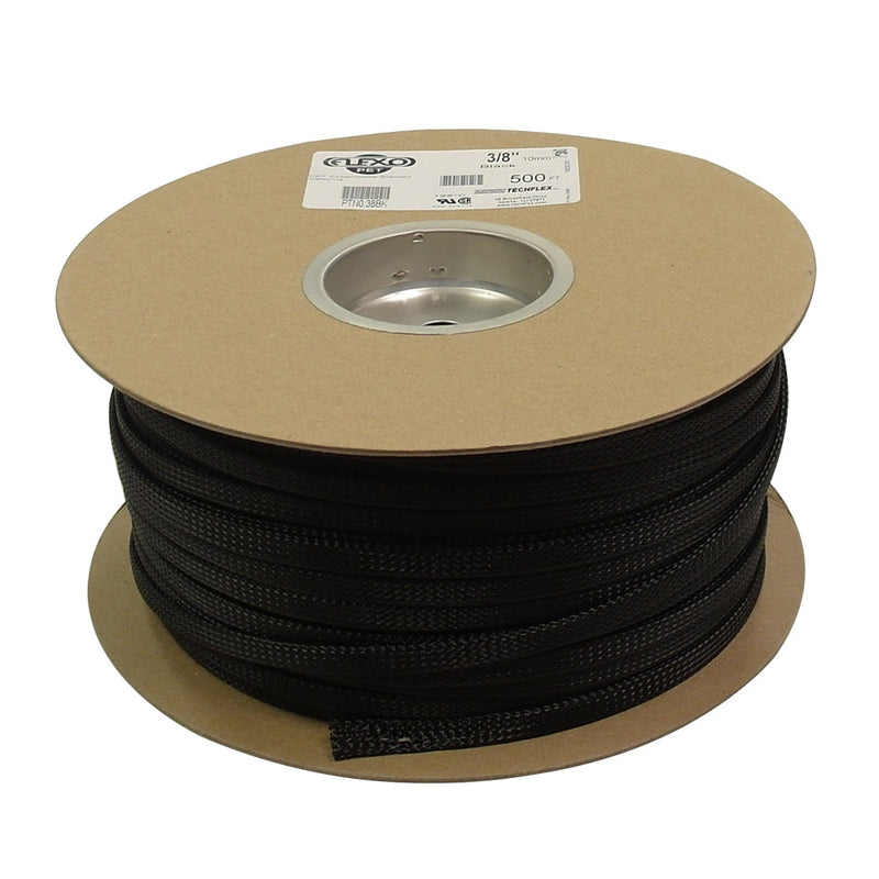 500ft 3/8 inch Sleeving Black