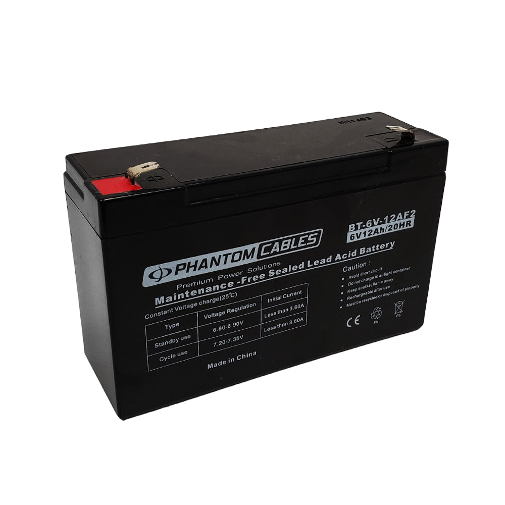 Sealed Lead Acid AGM Battery 6V 12amp x 8
