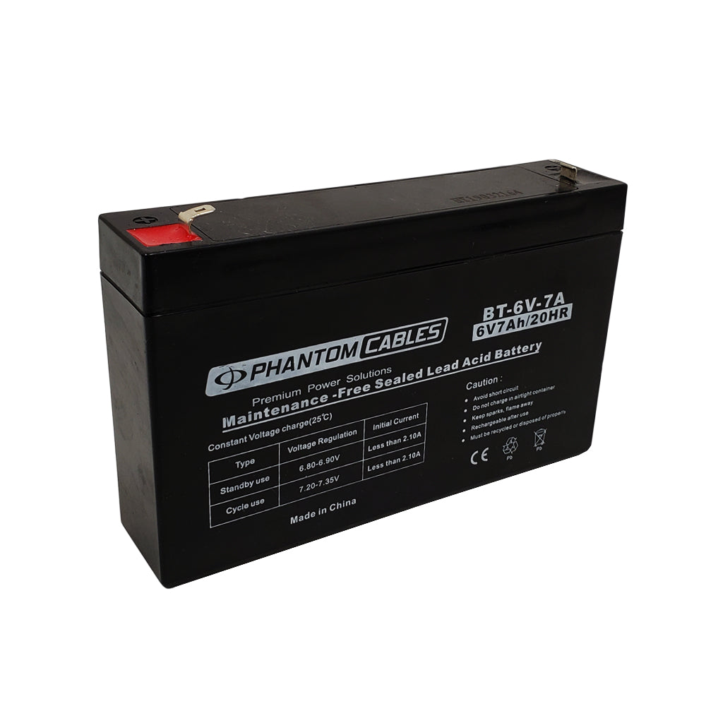 Sealed Lead Acid AGM Battery 6V 7amp x 3