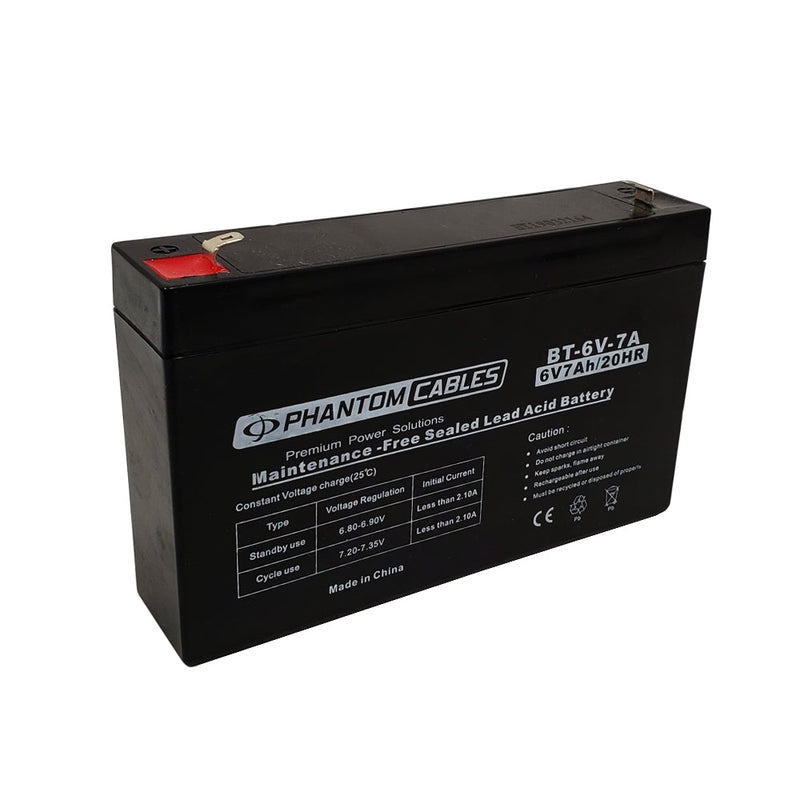 Sealed Lead Acid Battery 6V 7amp x 6