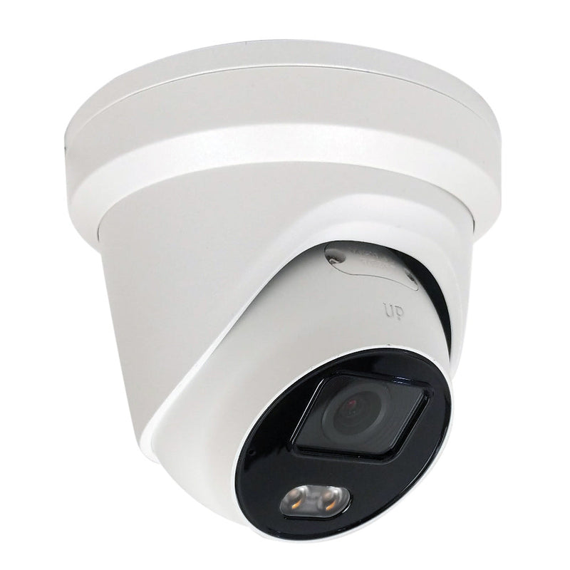4MP Turret IP Camera Fixed Lens Color Night Vision - IP66 Rated