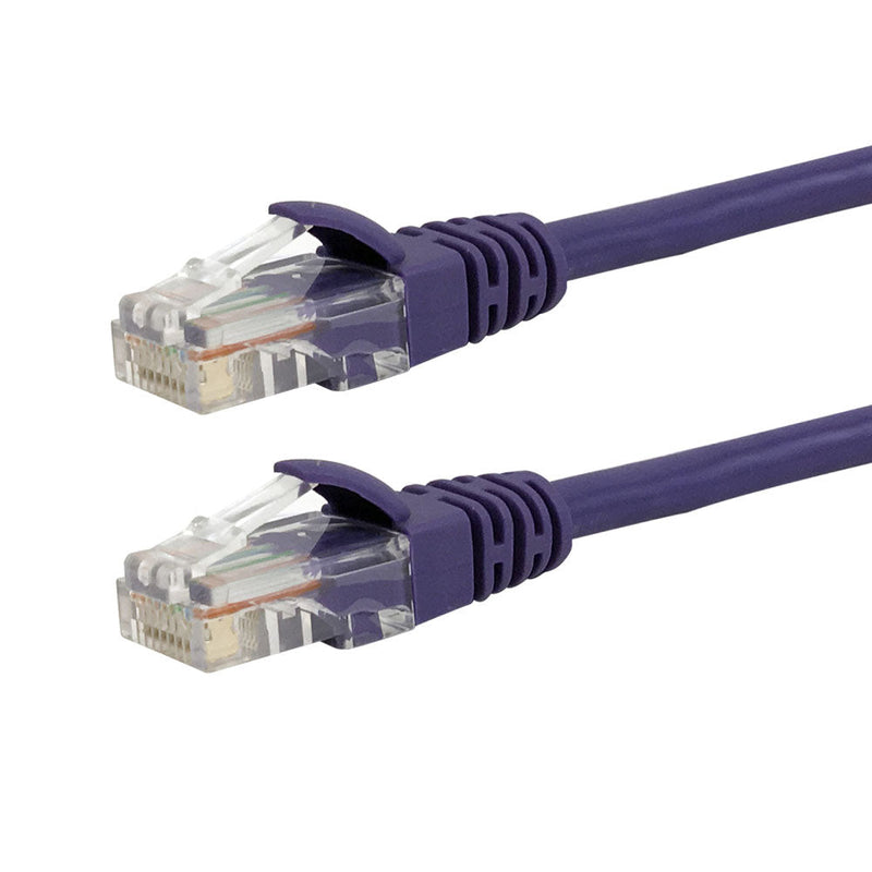 RJ45 Cat5e 350MHz Molded Premium Fluke® Patch Cable Certified - CMR Riser Rated