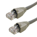 Regular Boot Custom RJ45 CAT5E 350MHz Assembled Patch Cable - Grey