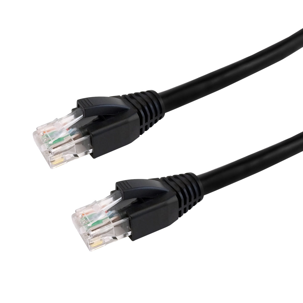 RJ45 CAT6 UTP Outdoor UV Direct Burial Cable - Black