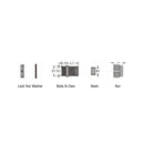 Cable Gland M16x1.5 Thread - Cable OD 5~10mm - IP68 - Black