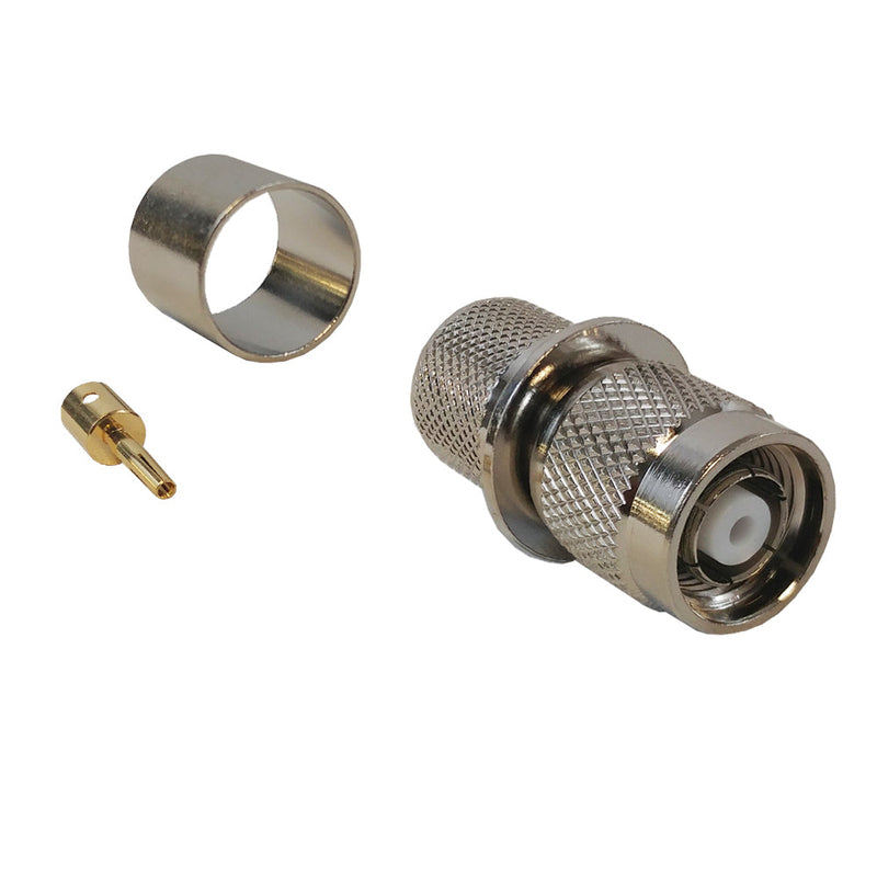 TNC Reverse Polarity Male Crimp Connector for LMR-600 50 Ohm