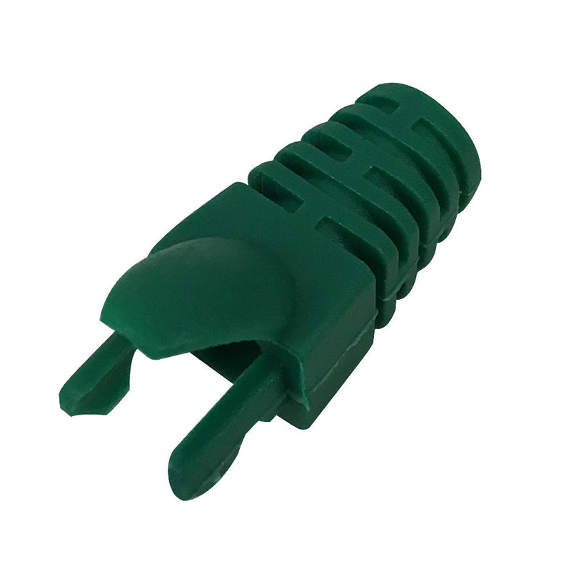 RJ45 Molded Style Cat6 Shielded and CAT6a Boots - 7.3mm ID