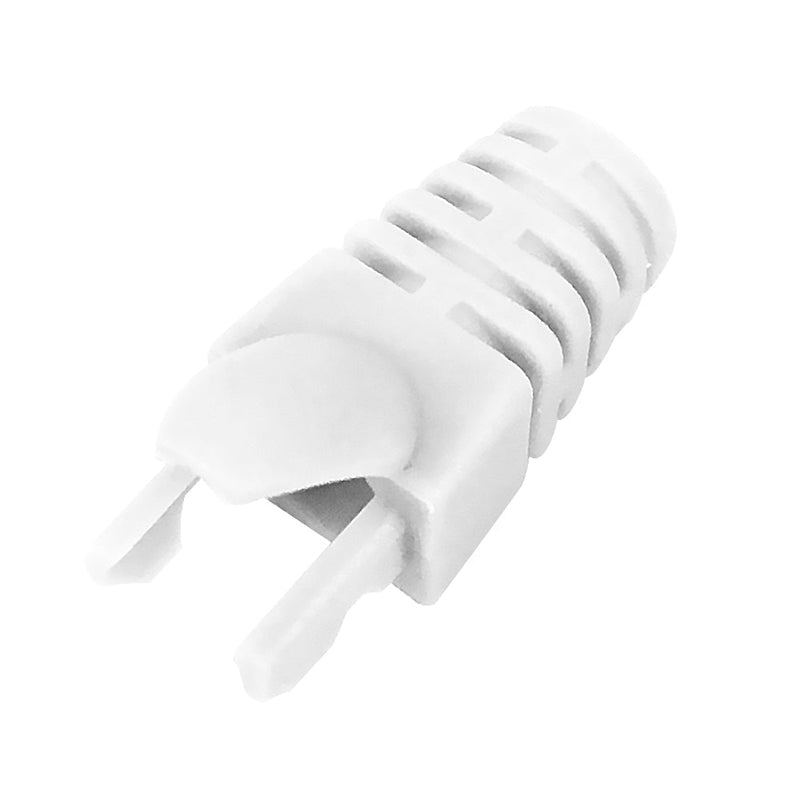 RJ45 Molded Style Cat6 Shielded and CAT6a Boots - 7.3mm ID