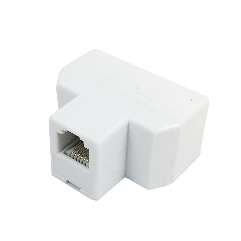 Tee Adapter 4x RJ12 Female - White