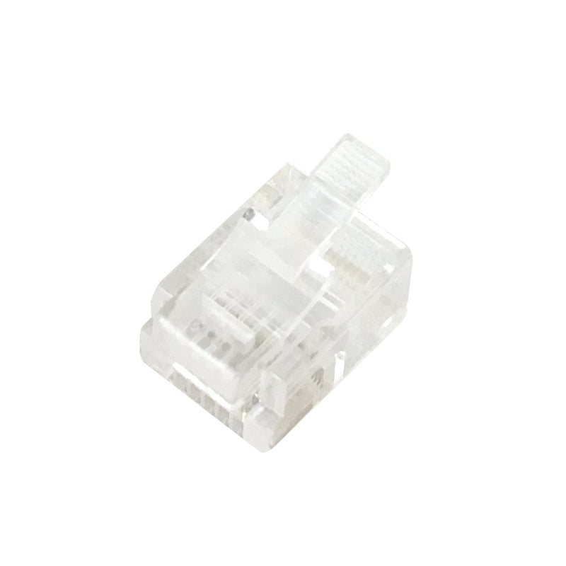RJ12 Plug for Round Cable 6P 6C