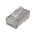 RJ50 Cat5e Plug Shielded for Round Stranded Cable (10P 10C) - Pack of 50