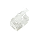RJ9 Hand-Set Plug for Flat Cable (4P 4C)