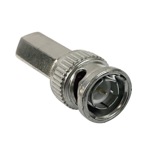 BNC Male Twist-On Connector for RG59 - Pack of 10