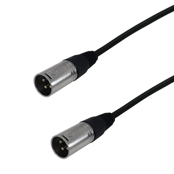 Premium Phantom Cables 3-Pin XLR DMX To Male Cable
