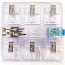 AFL FUSEConnect SC/PC MM 50u 10Gig Connector - 900um Aqua (6 pack)