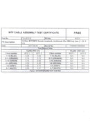 12-Fiber MTP/MPO Female Loopback Tester - Multimode 50u OM3 Low Loss - Aqua