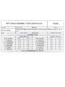 12-Fiber MTP/MPO Female Loopback Tester - Multimode 50u OM4 Low Loss - Aqua