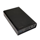 3.5 inch External Hard Drive Enclosure - USB 3.0 A - Black