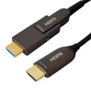 AOC 2.0 - Active Optical Cable - HDMI High Speed with Detachable Head - 4K@60Hz - 18Gbps - HDR Cable - CMP Plenum Rated