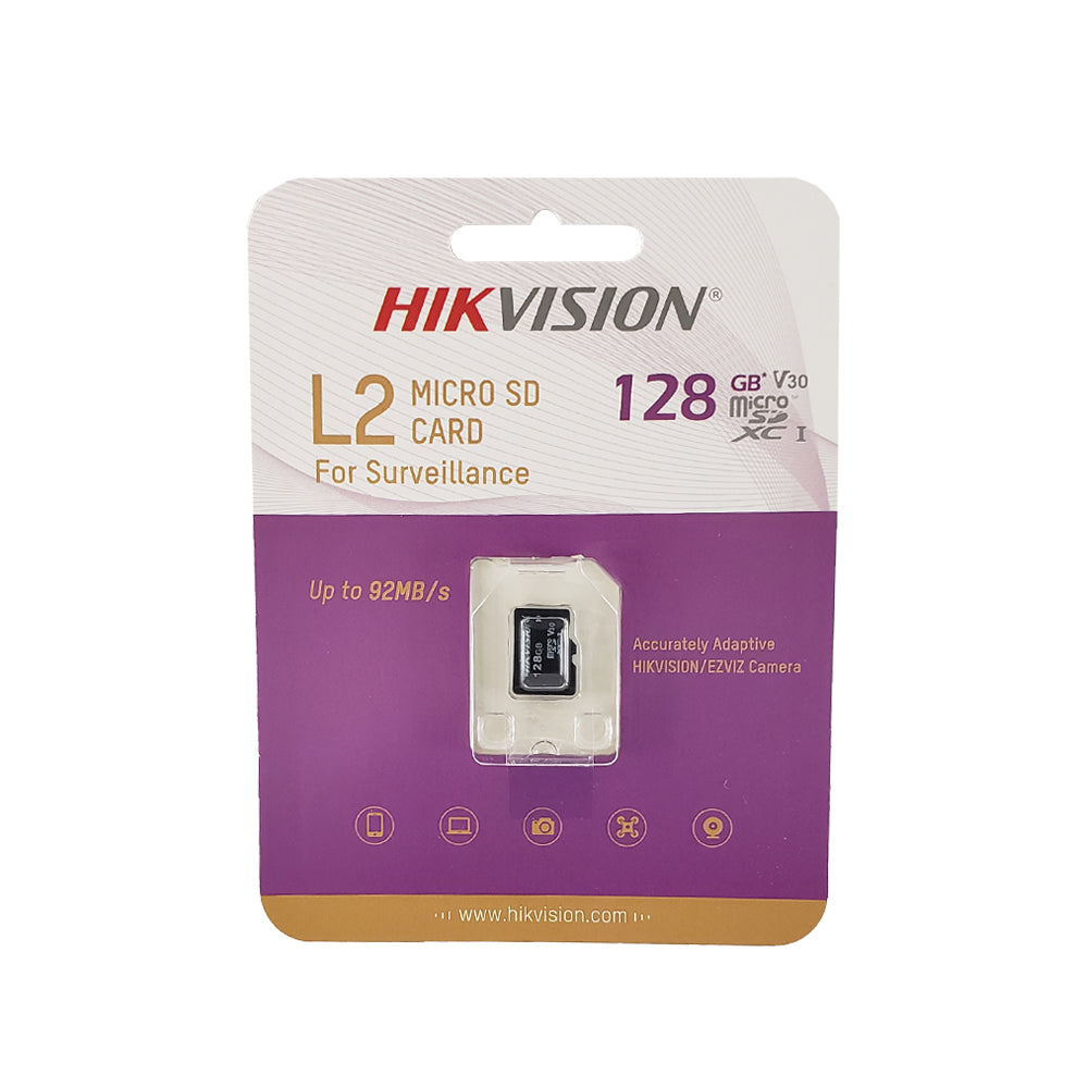 HIkvision MicroSD Card - Class 10 - TLC  - 95MB/s Read, 25MB/s Write - V10