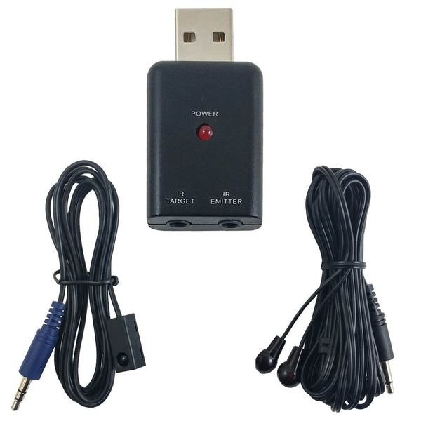 USB IR Repeater Kit with Dual Head Emitter