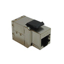RJ45 Keystone Jack, Female to Female Cat6a Shielded