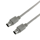 PS/2 Keyboard Cable, Mini Din 6 Male to Male