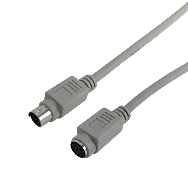 PS/2 Keyboard Cable, Mini Din 6 Male to Female