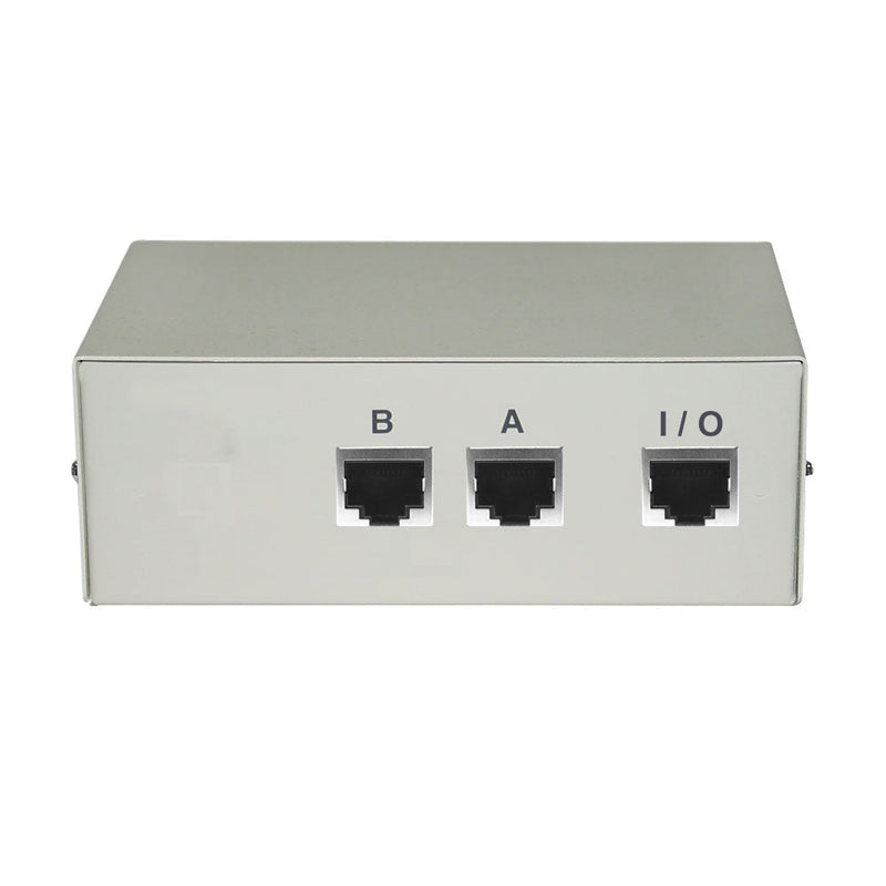 2x1 AB RJ45 Manual Switch Box