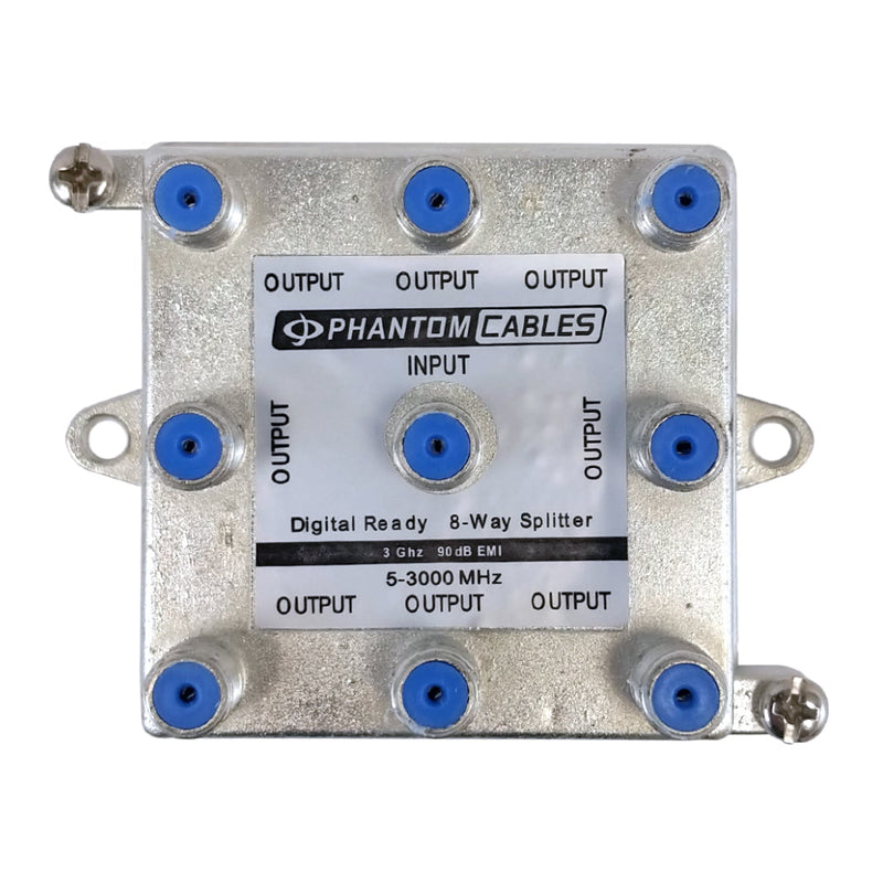 3GHz 90dB Digital Splitters 8-Way