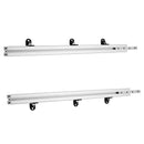 745mm Aluminum Rails for Custom Installation (Pair)