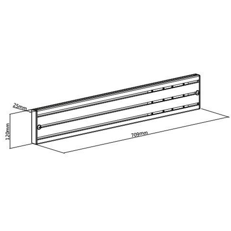 Video Wall Ceiling Mount/Stand Mounting Rail 700mm